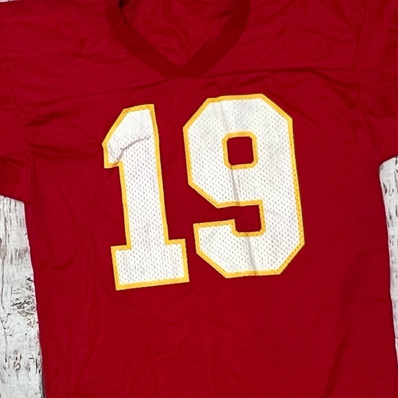 Vintage Joe Montana Kansas City Chiefs Champion NFL Football Sports 90s Jersey - Picture 5 of 6